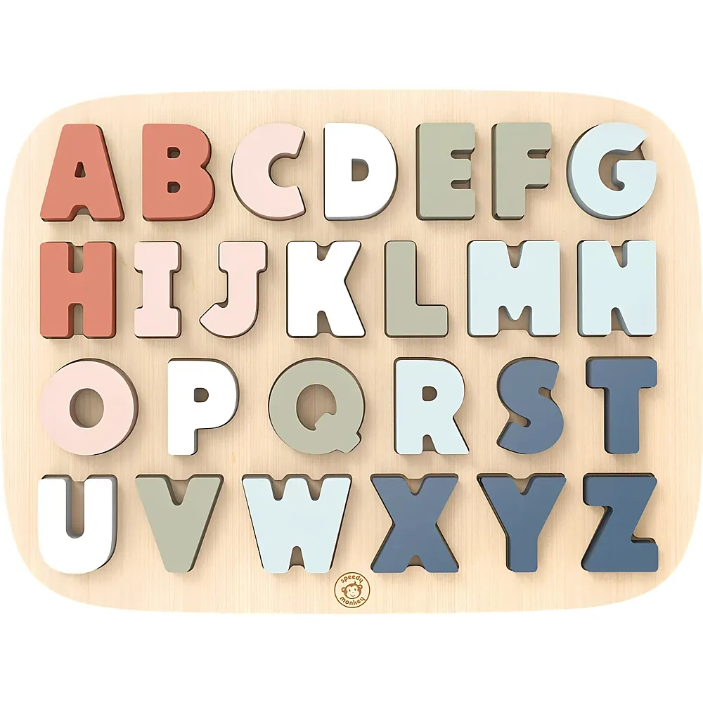 Speedy Monkey Puzzle Alphabet, ABC - 26 Teile