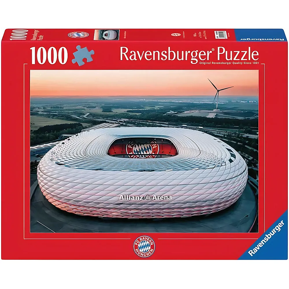 Ravensburger Puzzle Allianz Arena M�nchen - FC Bayern M�nchen - 1000 Teile