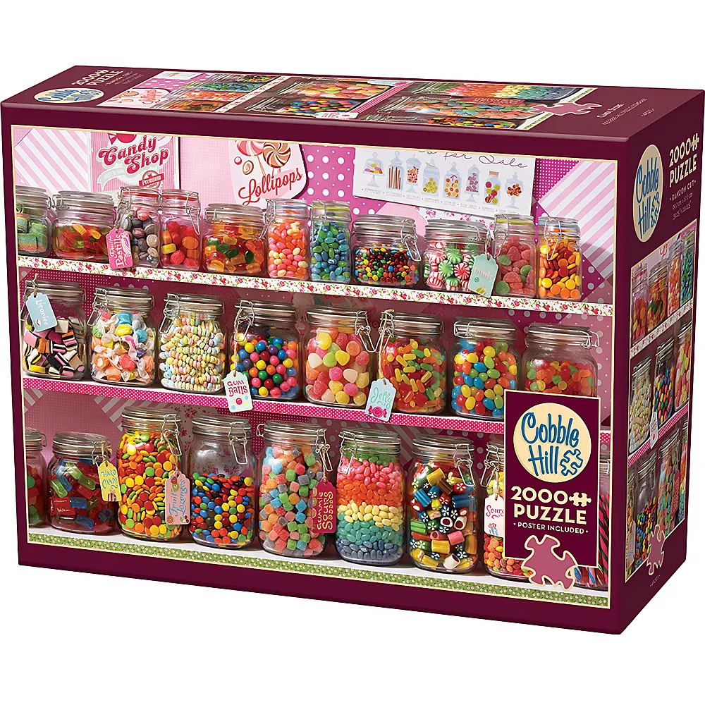 Cobble Hill Puzzle Candy Store - 2000 Teile