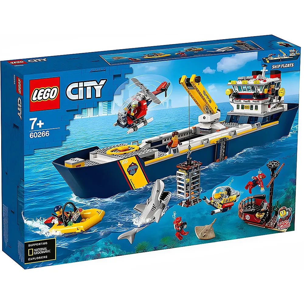 LEGO City Meeresforschungs-Schiff 60266