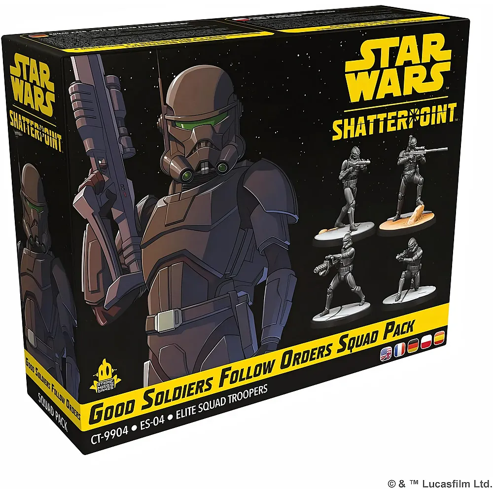 Atomic Mass Games SW Shatterpoint Good Soldiers Follow Orders Squad Pack fr-d