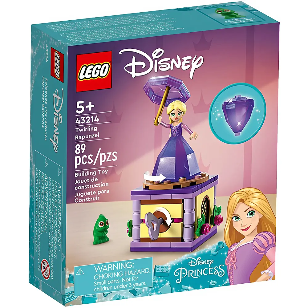 LEGO Disney Princess Rapunzel-Spieluhr 43214