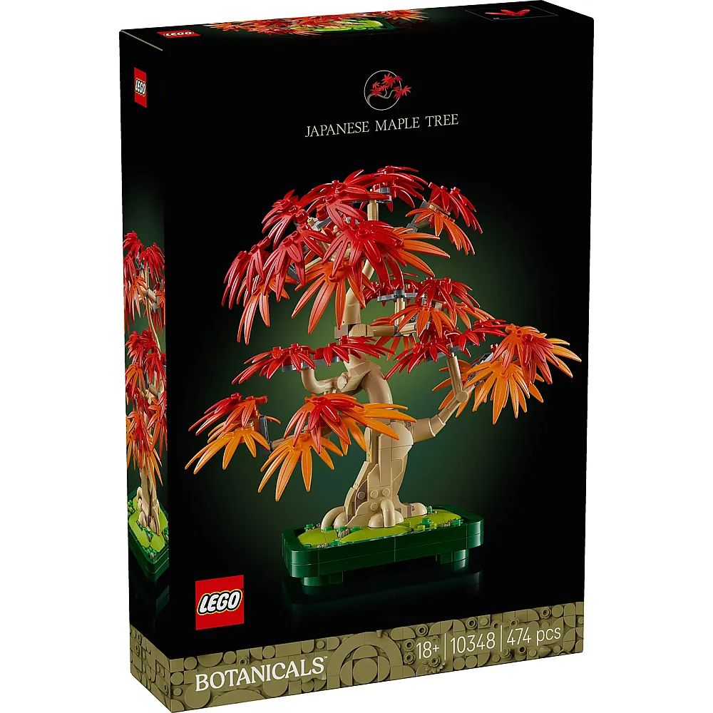 LEGO Icons Botanical Collection Japanischer Roter Ahorn  Bonsai-Baum 10348