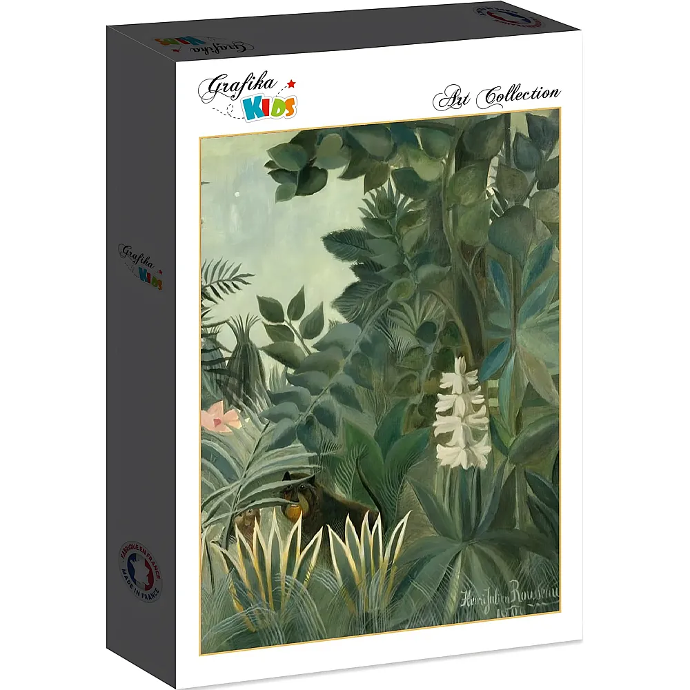 Grafika Puzzle Art Collection Henri Rousseau Grafika Kids The Equatorial Jungle, 1909 - 12 Teile