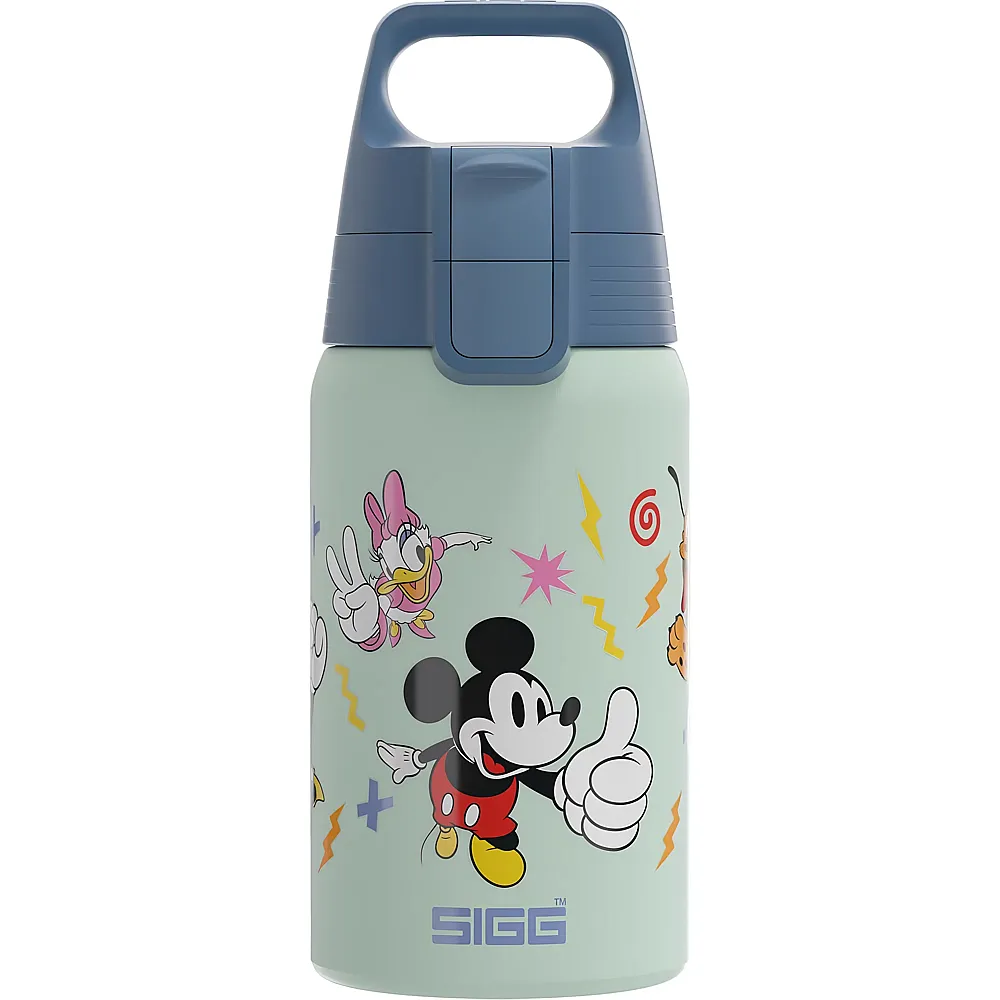Sigg Shield One Mickey Mouse Kinder Trinkflasche Mickey & Friends 500ml