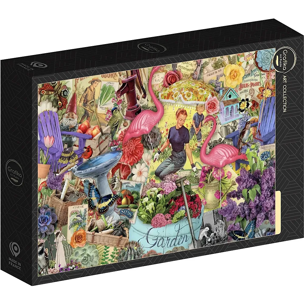 Grafika Puzzle Art Collection Garten Collage - 1000 Teile