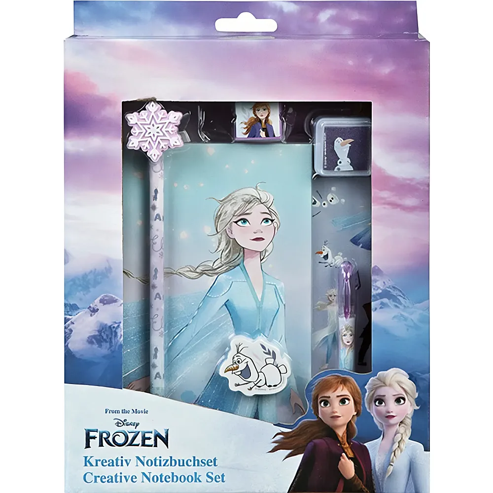 Undercover Disney Frozen Kreativ Notizbuchset