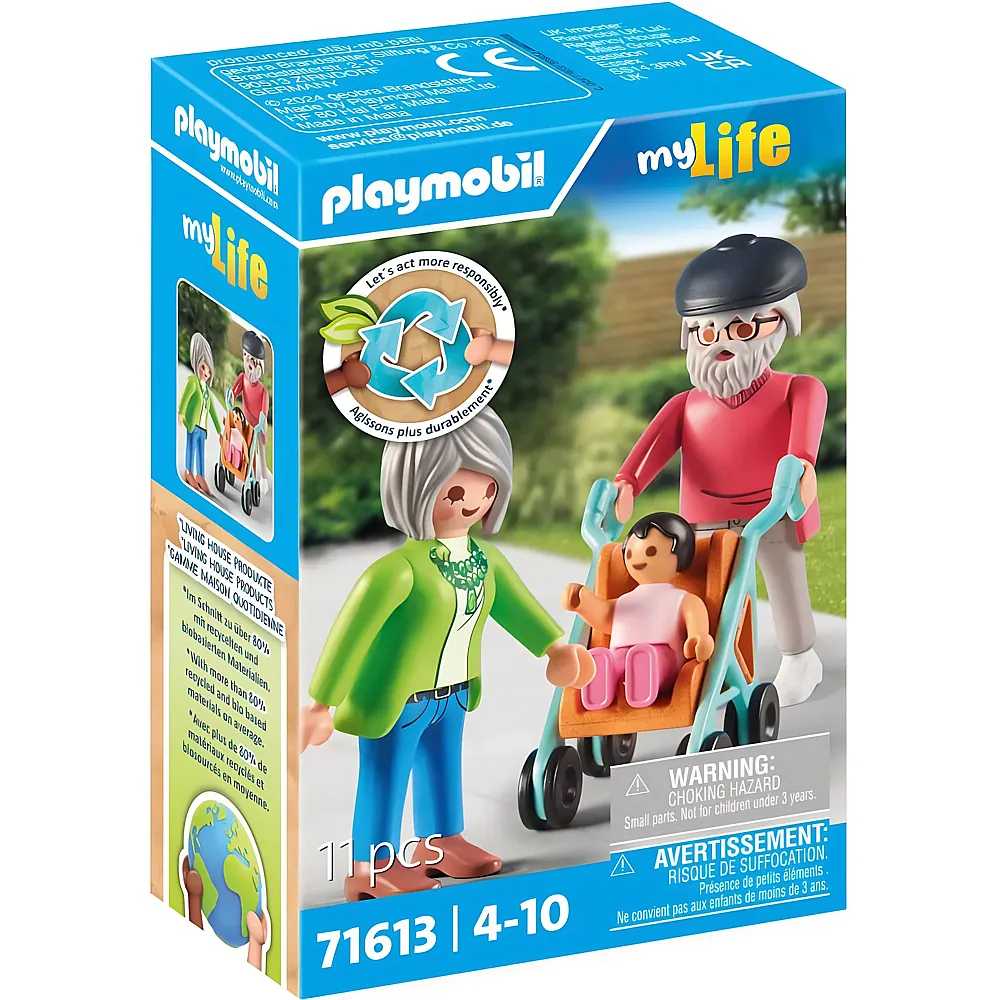 PLAYMOBIL My Life Oma mit Baby 71613