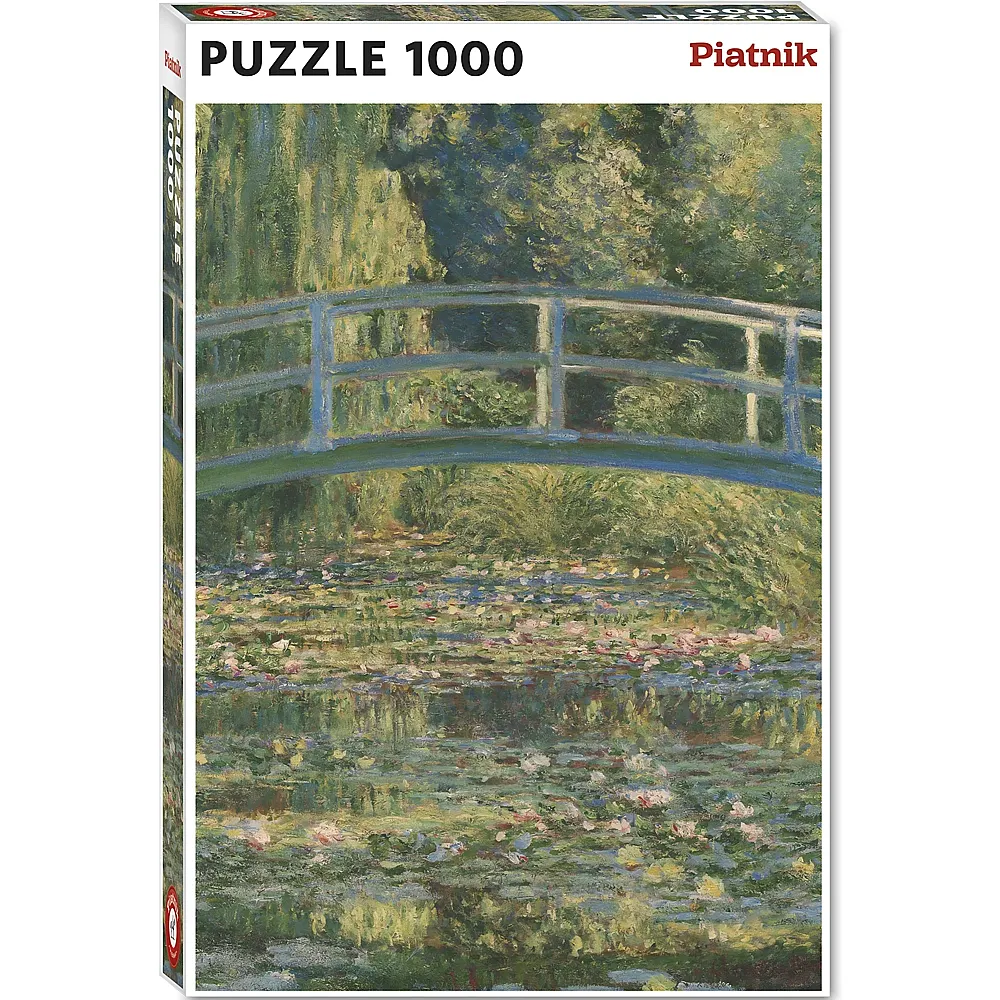 Piatnik Puzzle Monet - Der Seerosenteich 1000Teile | Puzzle 1000 Teile