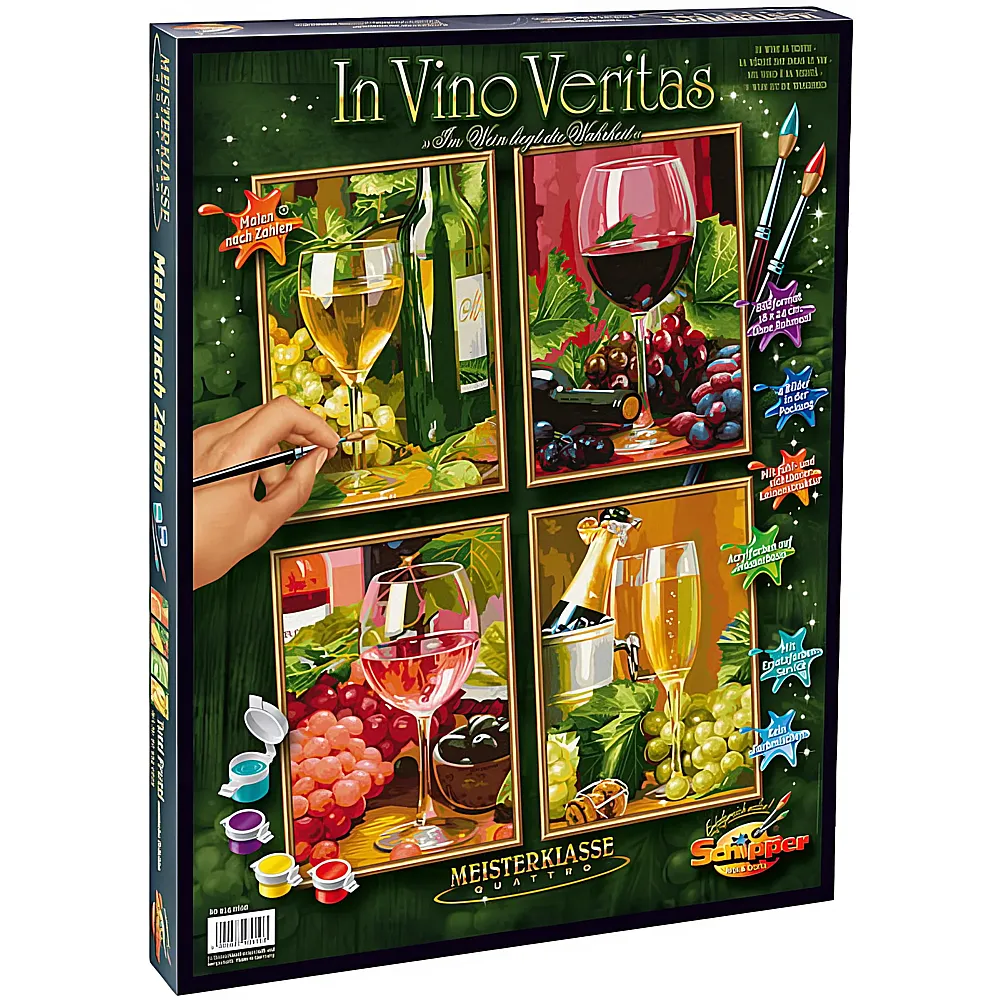 Schipper Lifestyle Malen nach Zahlen In Vino Veritas