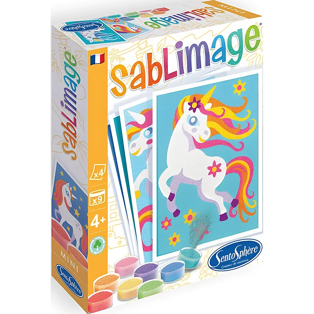 Sentosphere Sablimage Sandbilder Mini Einh�rner