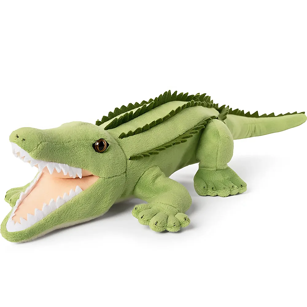 Living Nature Krokodil - 65 cm | Reptilien Pl�sch