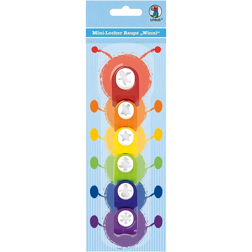 Ursus Motivlocher Raupe Winni Set