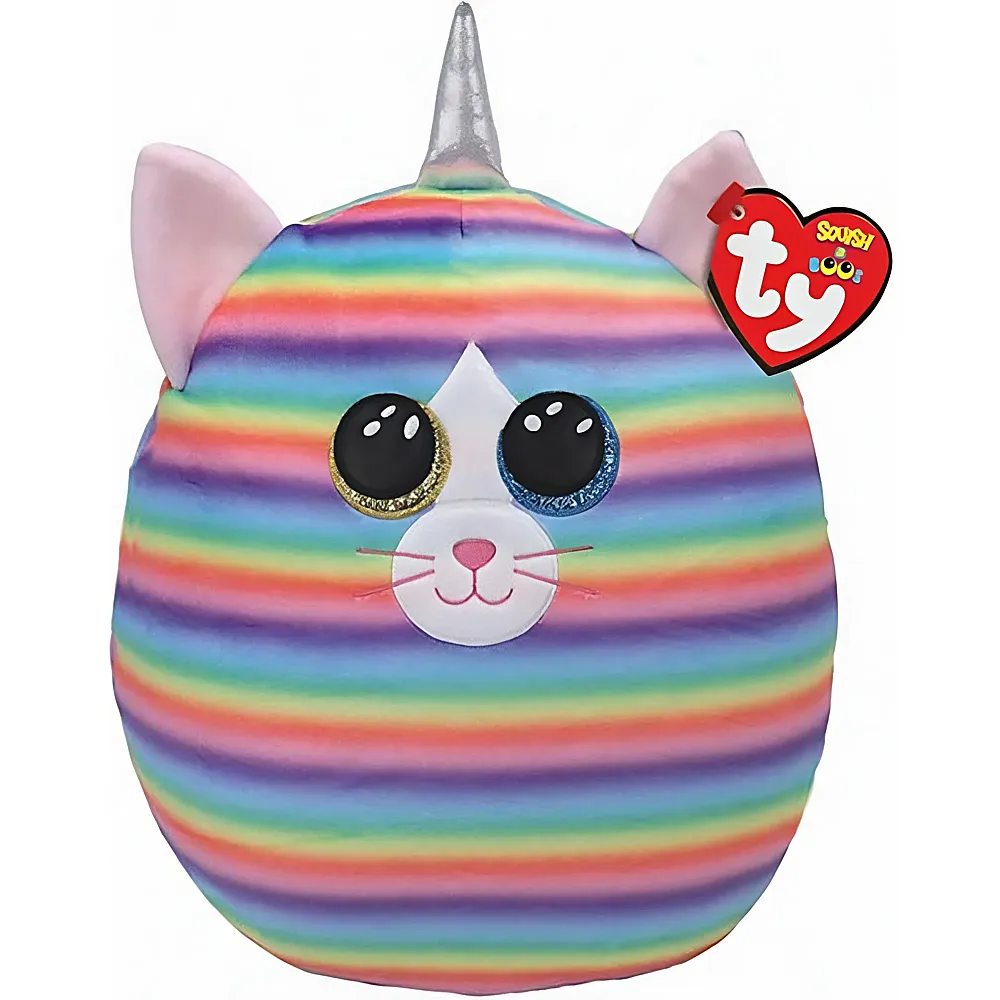 meinspielzeug - Ty Squishy Beanies Heather die Katze 20cm | Katzen Pl�sch