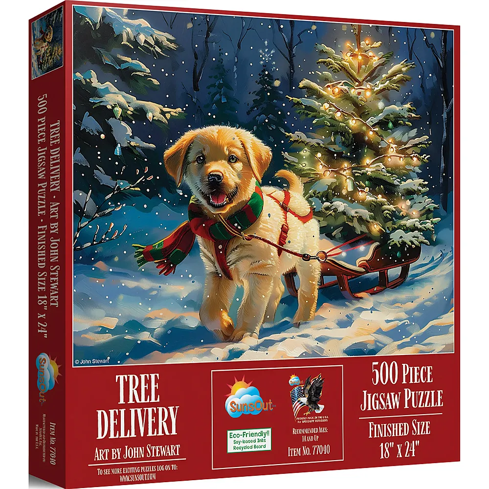 SunsOut Puzzle John Stewart Baum-Lieferung - 500 Teile