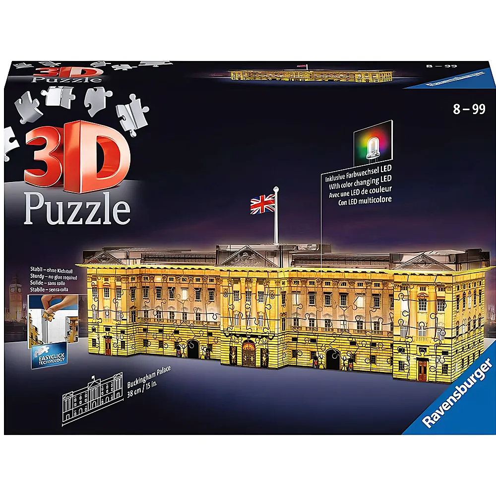 Ravensburger Puzzle Buckingham Palace bei Nacht 237Teile