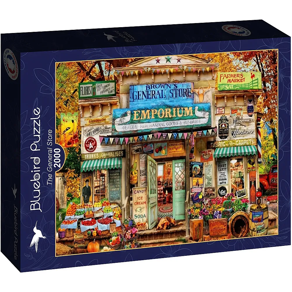 Bluebird Puzzle The General Store 2000Teile