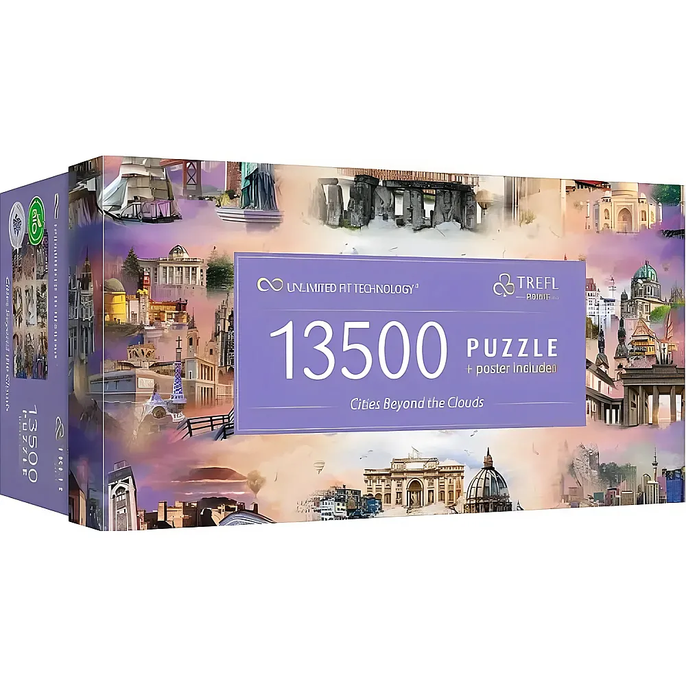 Trefl Puzzle Cities Beyond the Clouds 13500Teile