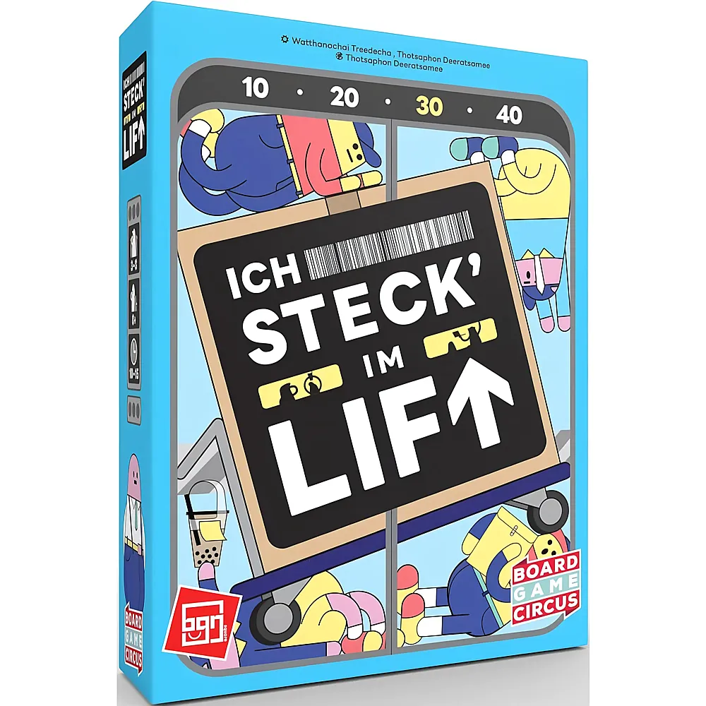 Board Game Circus Ich steck' im Lift - Deutsch