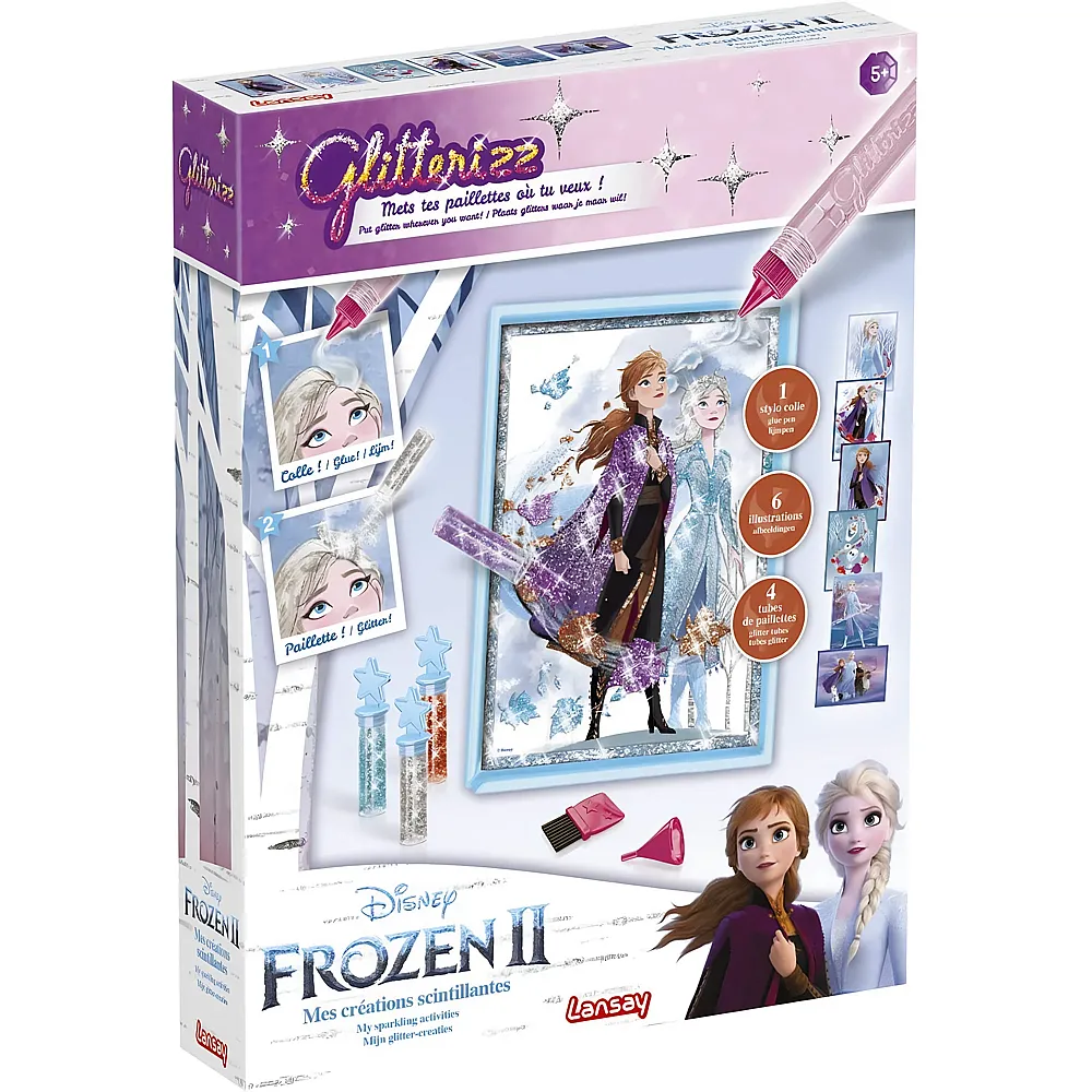 Lansay Glitterizz Mes Creations Scintillantes Reine Des Neiges 2