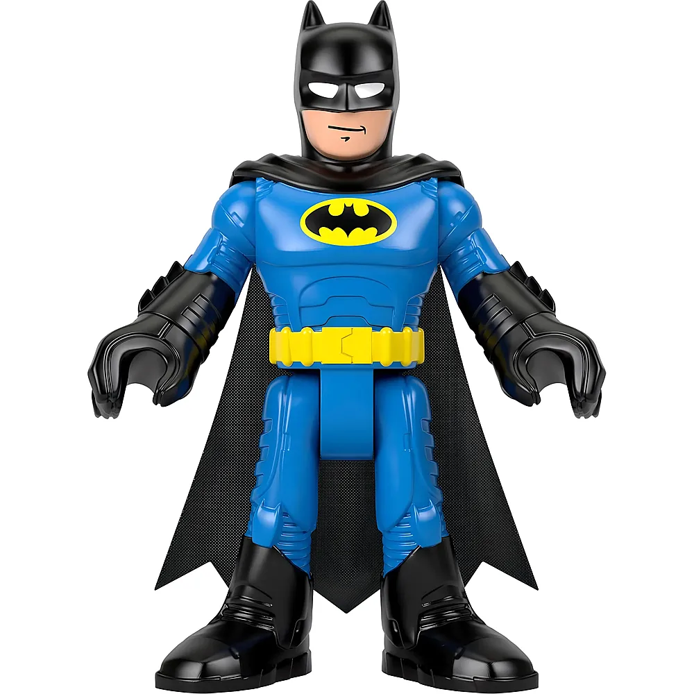 Imaginext DC Super Friends Batman XL Spielzeug 25,4 cm bewegliche Figur f�r Vorschule Pretend Play ab 3 Jahren, Schwarz & Blau