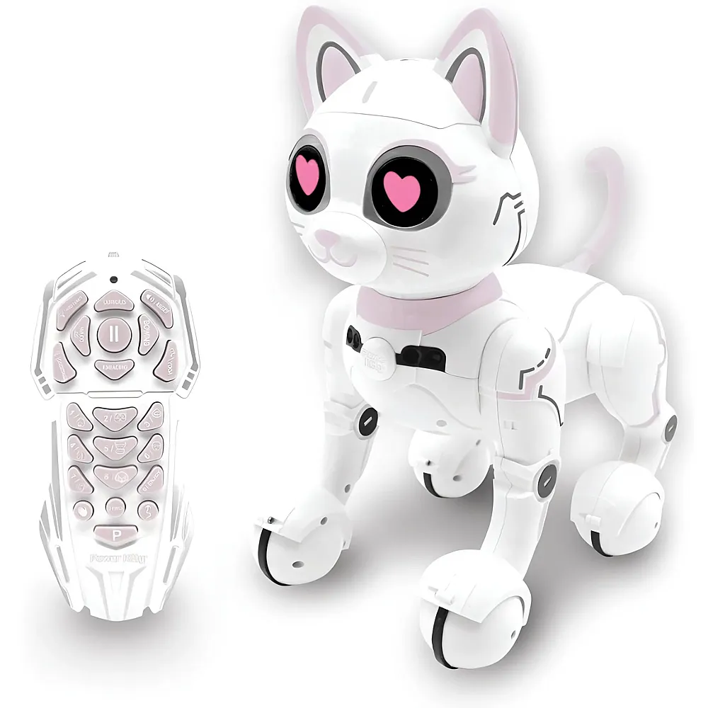 Lexibook Power Kitty - Meine schlaue Roboterkatze Weiss