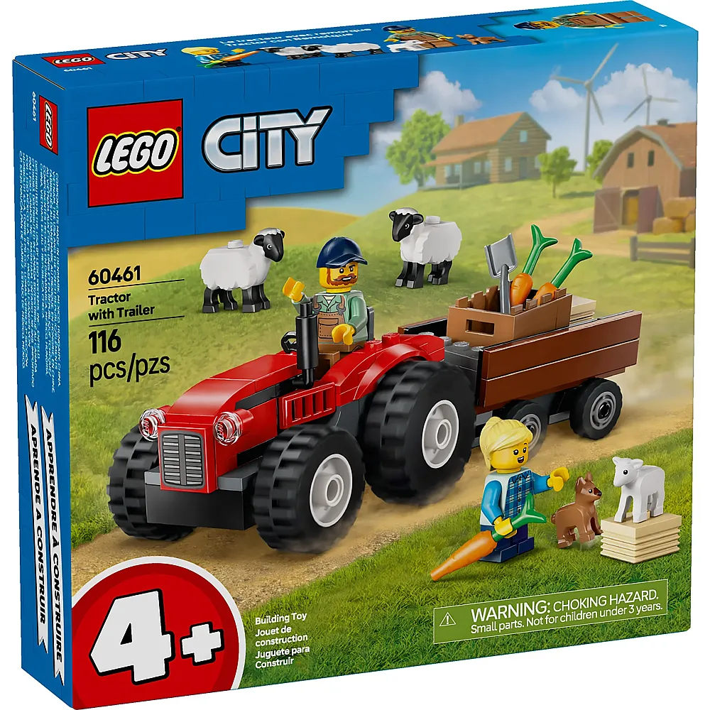 LEGO City Traktor mit Anh�nger 60461