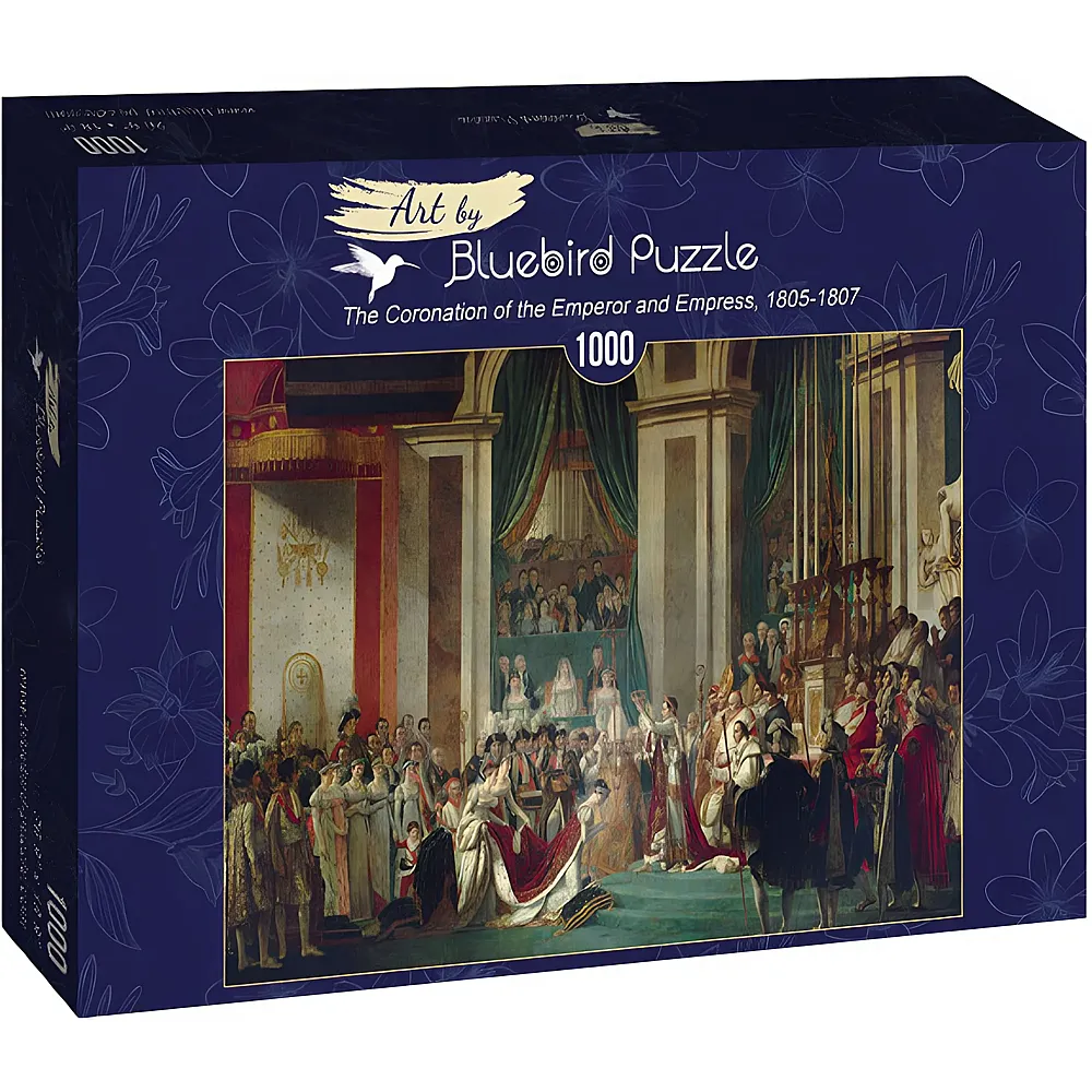 Bluebird Puzzle Jacques-Louis David The Coronation of the Emperor and Empress, 1805-1807 - 1000 Teile