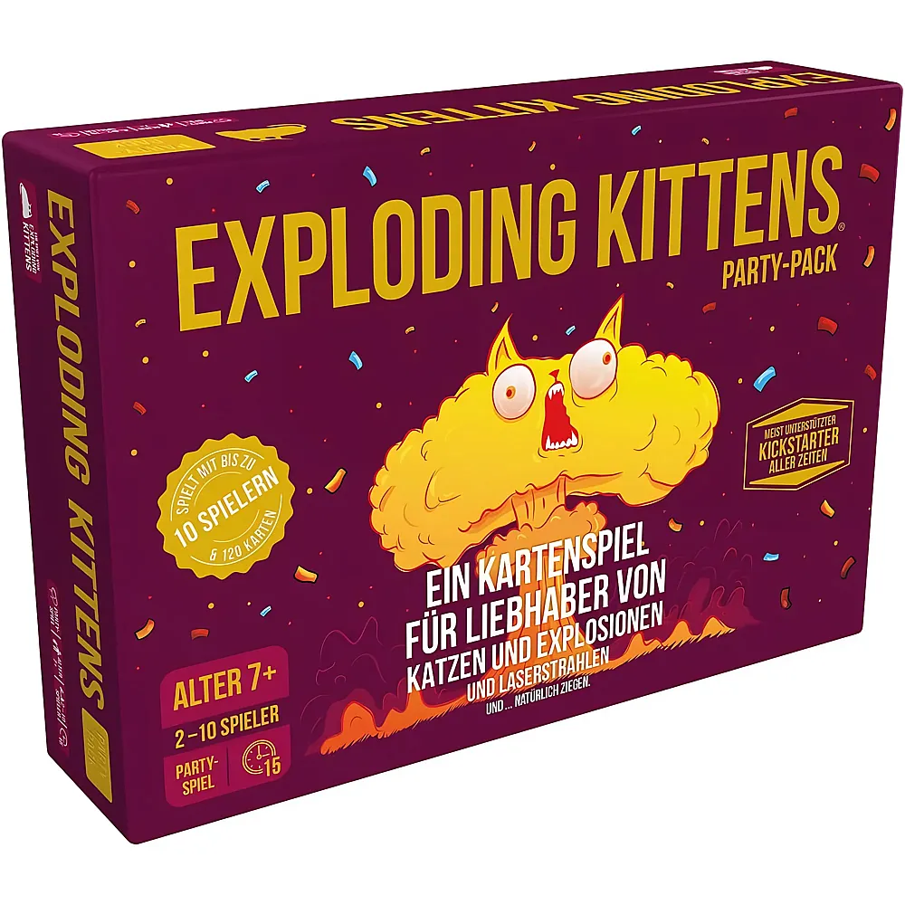 Exploding Kittens Party-Pack - Deutsch