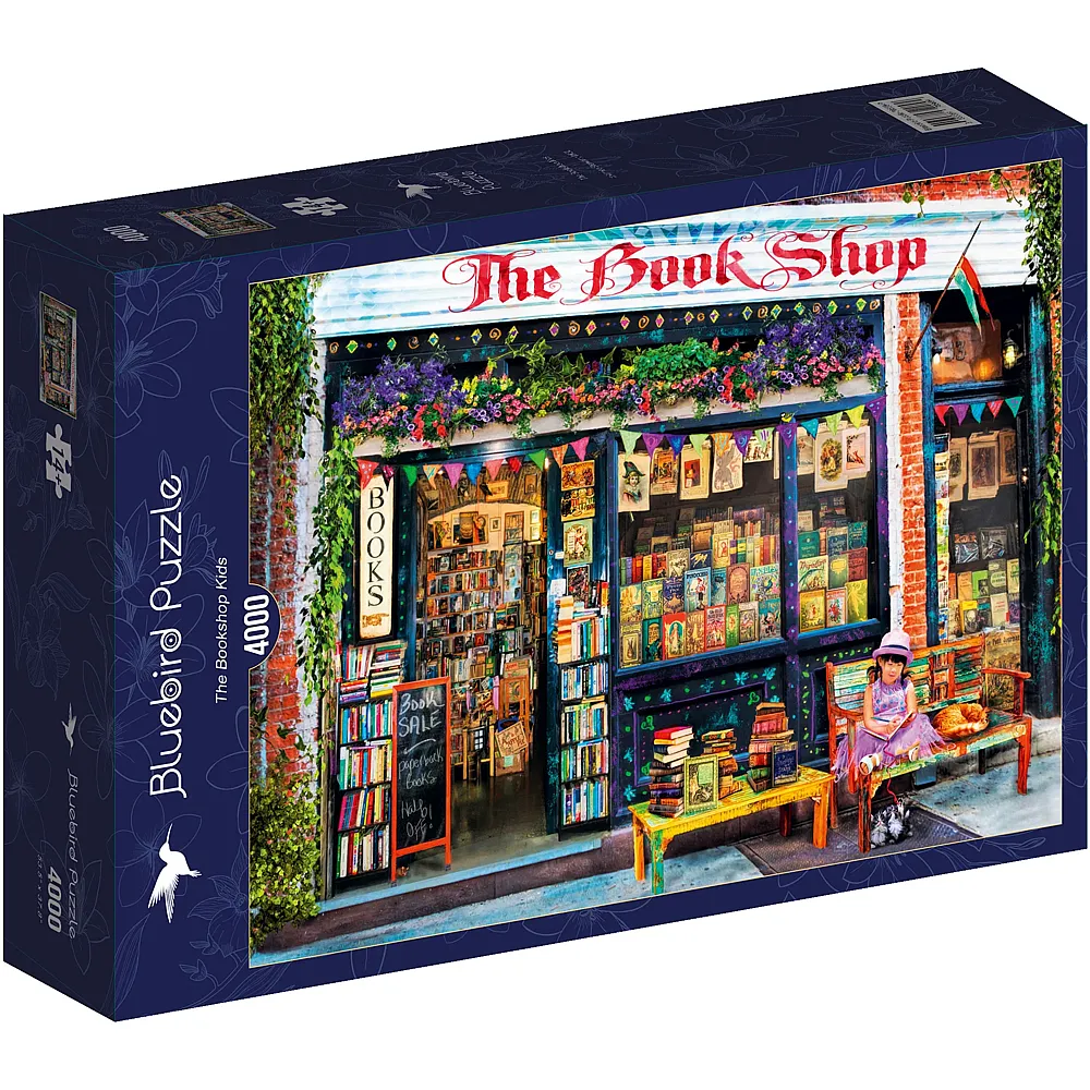 Bluebird Puzzle The Bookshop Kids - 4000 Teile