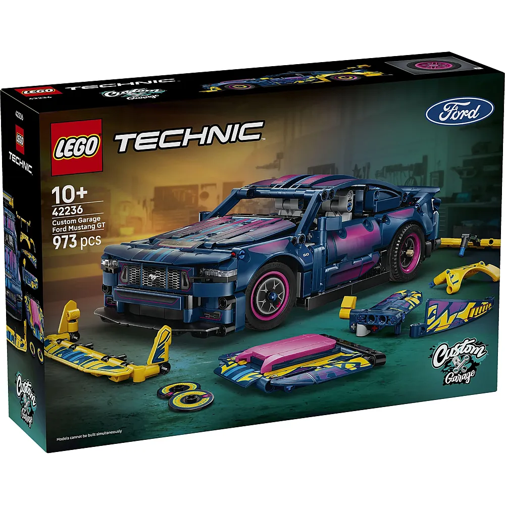 LEGO Technic Ford Mustang GT Auto aus der Tuning-Werkstatt 42236