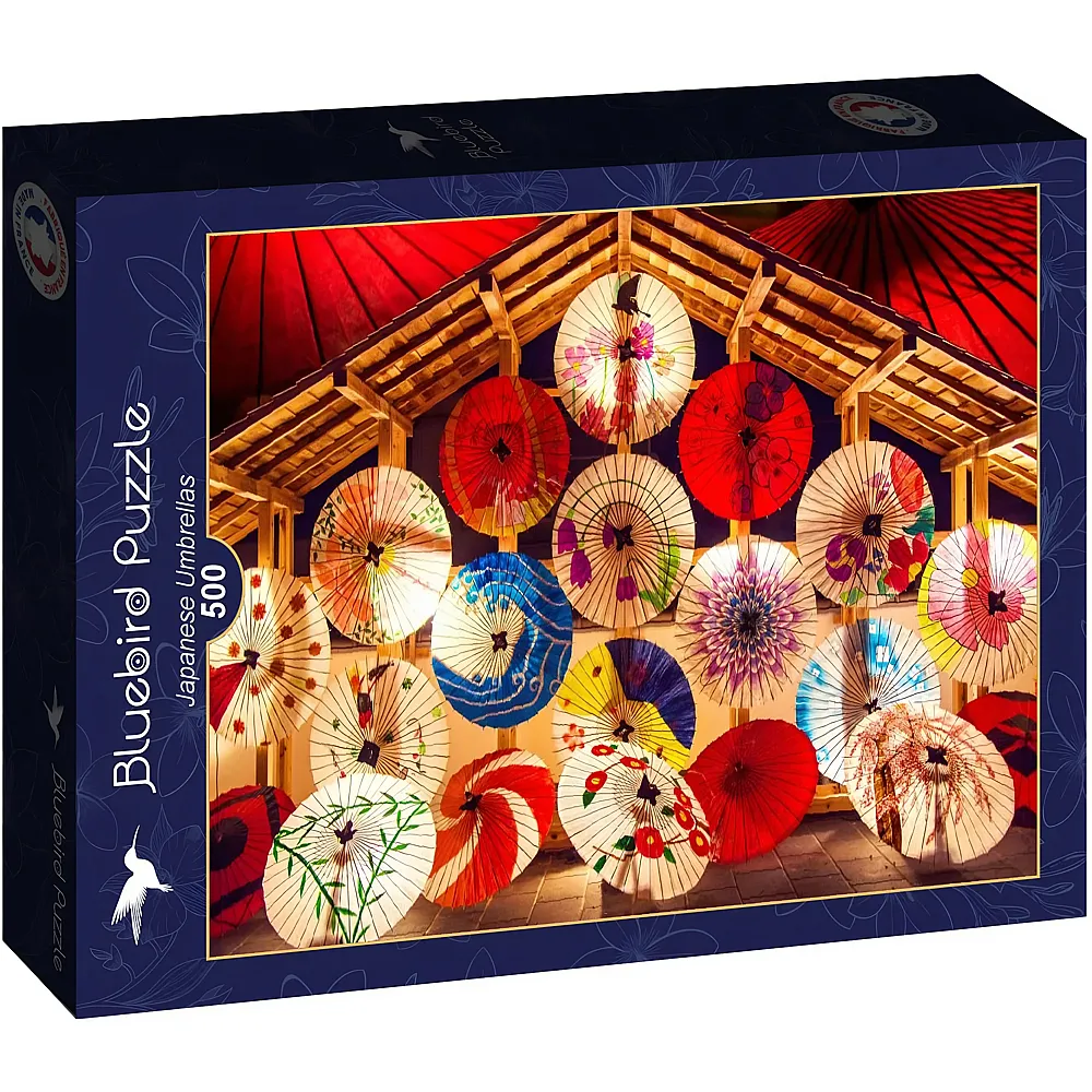 Bluebird Puzzle Japanese Umbrellas 500Teile