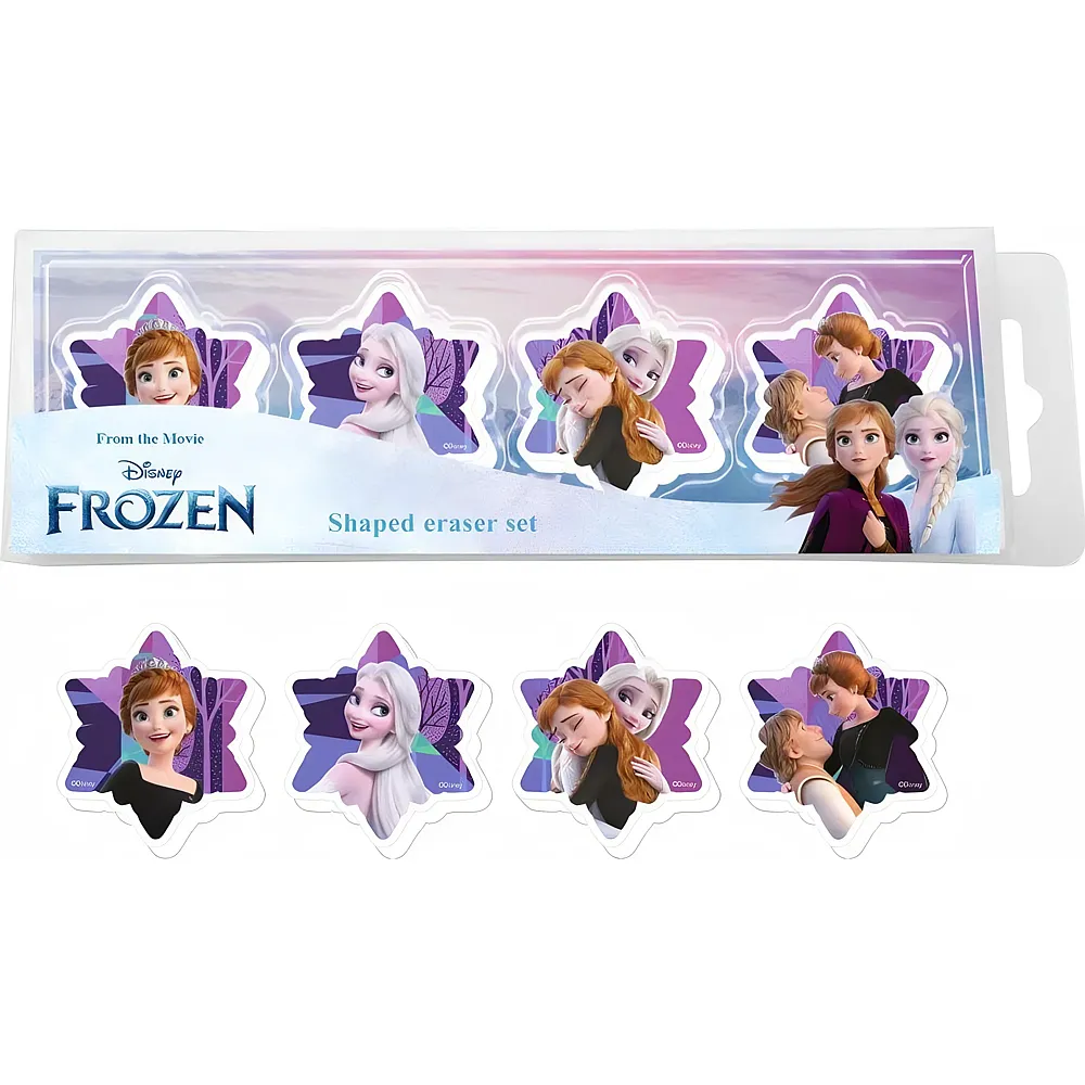 Sombo Frozen Radiergummi-Set 4 St�ck - Suche