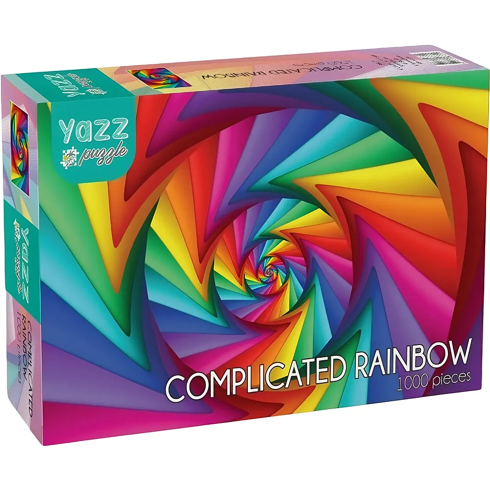 Yazz Puzzle Complicated Rainbow 1000Teile