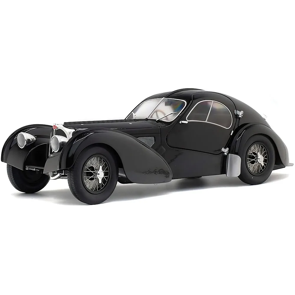 Solido 1:18 1937 Bugatti Atlantic Schwarz