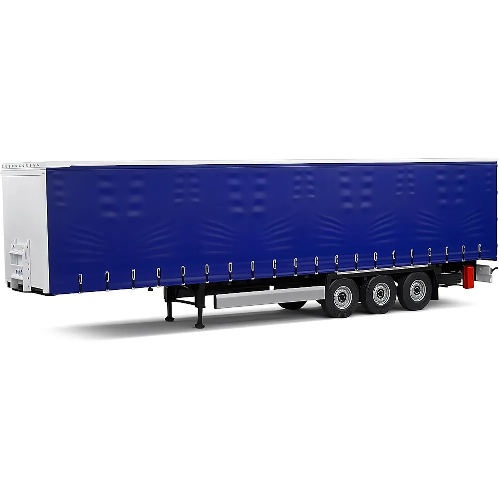 meinspielzeug - Solido 1:24 Tarpolin Anh�nger Blau | Die-Cast 1:24