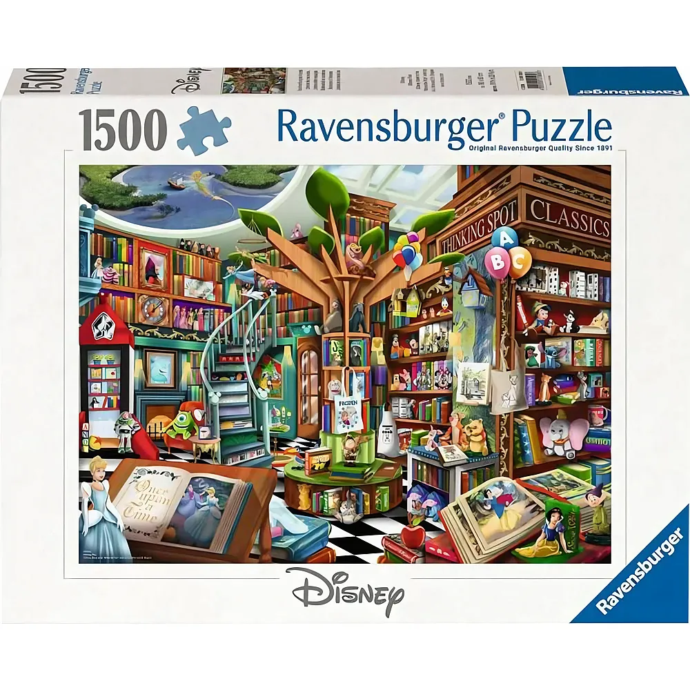 Ravensburger Puzzle Buchhandlung der Wunder - 1500 Teile