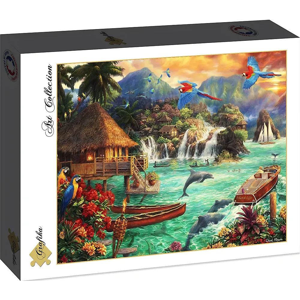 Grafika Puzzle Art Collection Chuck Pinson - Island Life 2000Teile