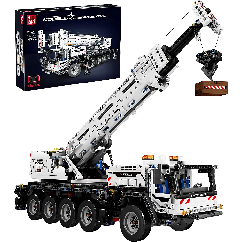 Mould King Models Ferngesteuerter Mechanischer Kran 17034