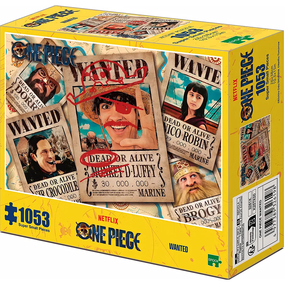 Epoch One Piece The Grandline 1053 T. Kleine Puzzle-Teile