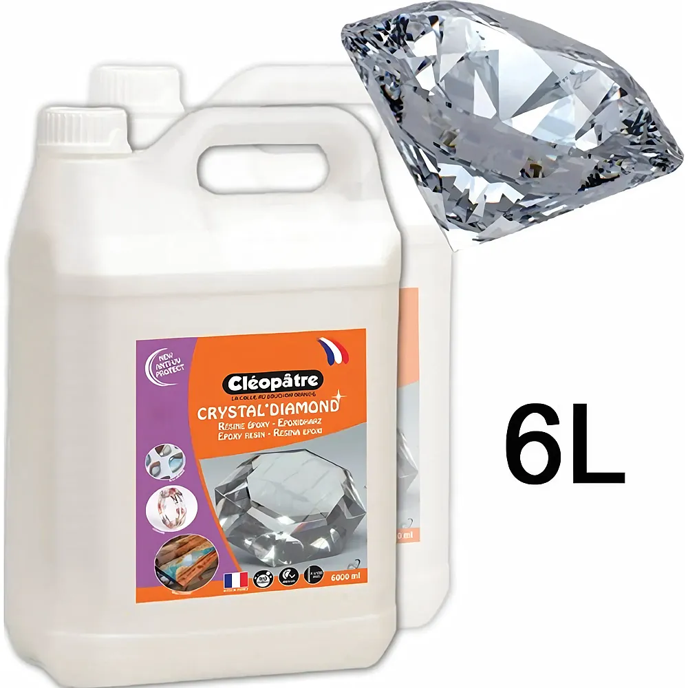 Cleopatre Crystal'diamond - Glasklar Wie Diamant Gieharz-set 6 Liter