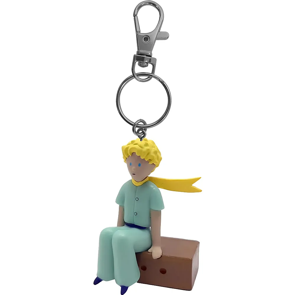 meinspielzeug - Plastoy Der kleine Prinz Schl�sselanh�nger Der kleine Prinz auf seiner Kiste | Accessoires