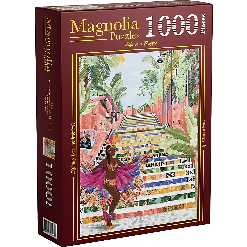 Magnolia Puzzle Claire Morris WAW - Brazil 1000Teile