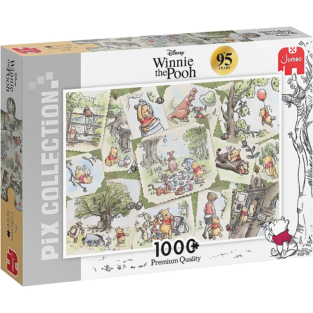 Jumbo Puzzle Disney Classic Collection Winnie Pooh