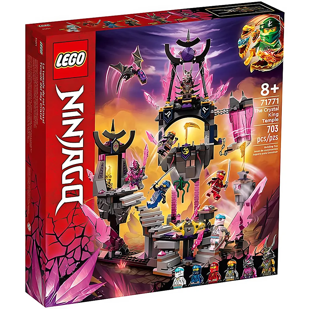 LEGO Ninjago Der Tempel des Kristallknigs 71771