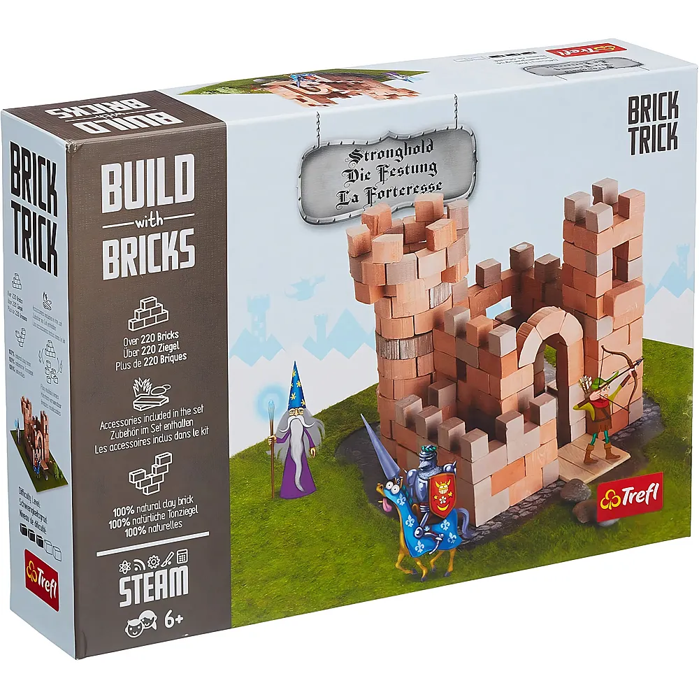 Trefl Build with Bricks Die Festung - 220 Teile