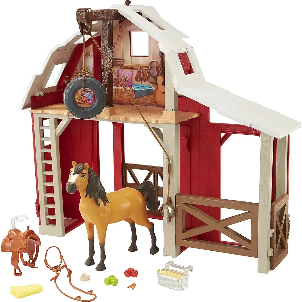 Mattel Spirit Pferdestall Spielset