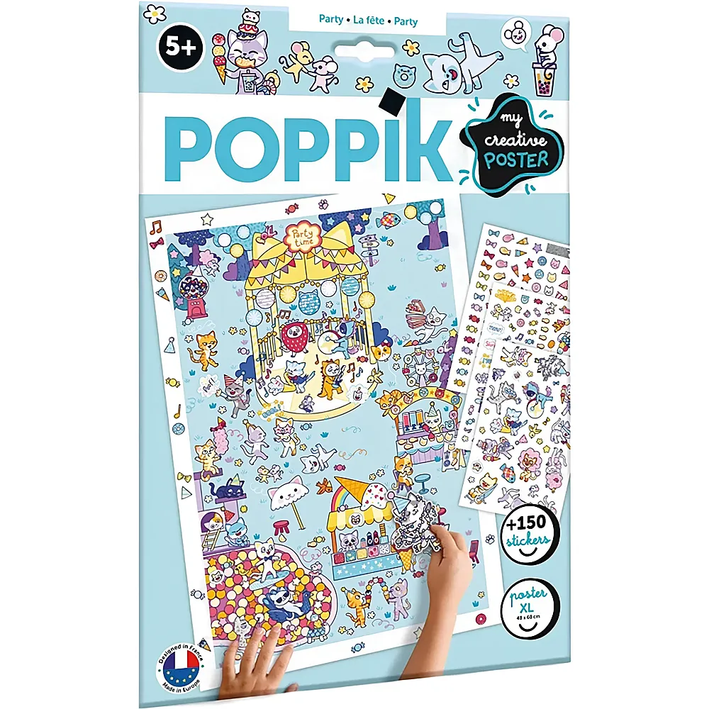 Poppik Sticker Kreativ Poster Party