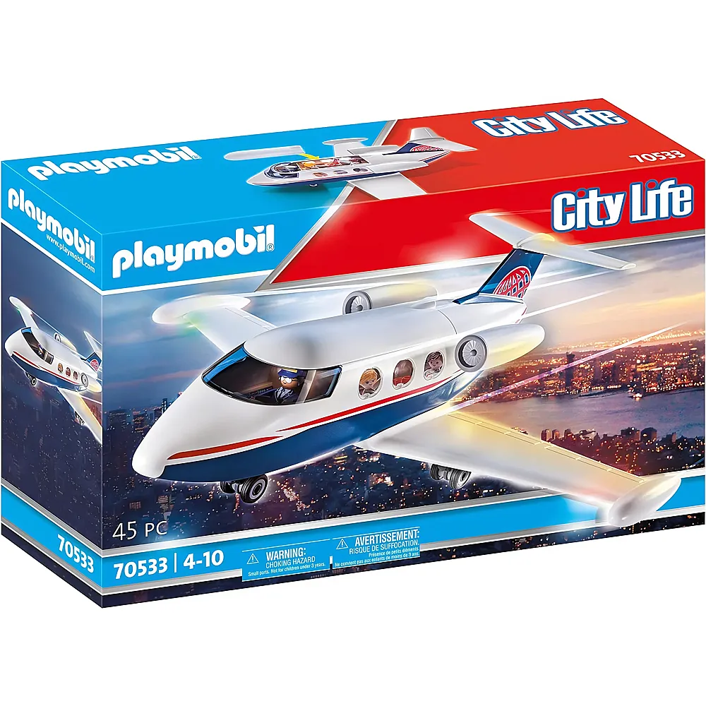 PLAYMOBIL City Life Privatjet 70533