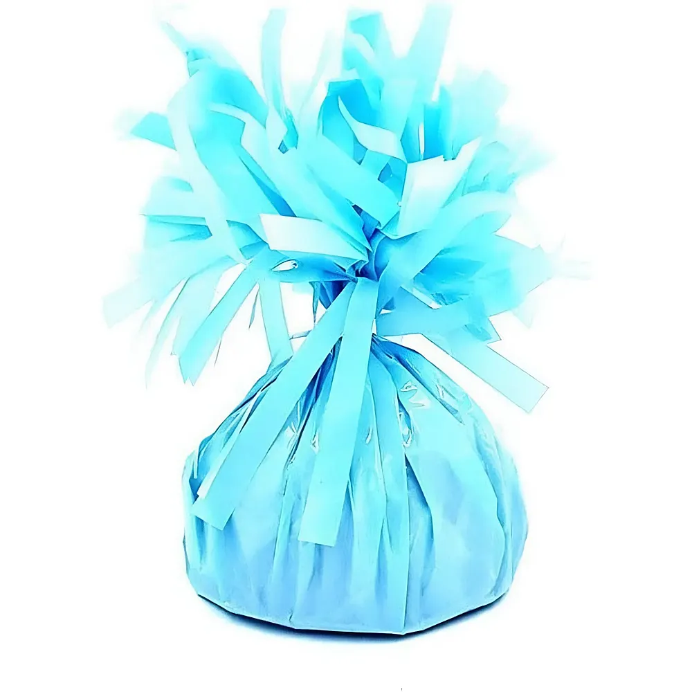 Rocca Fun Factory Poids pour ballon 170g bleu clair avec film - Ballons en aluminium